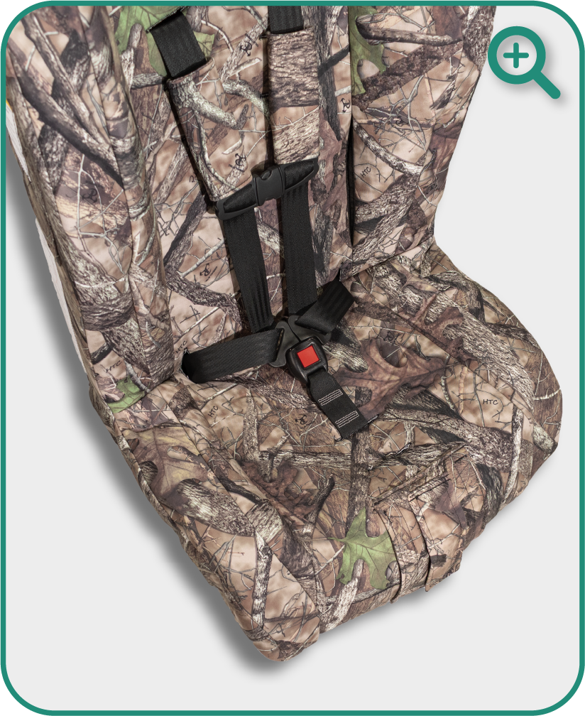 Roosevelt seat pan detail — Total Camo